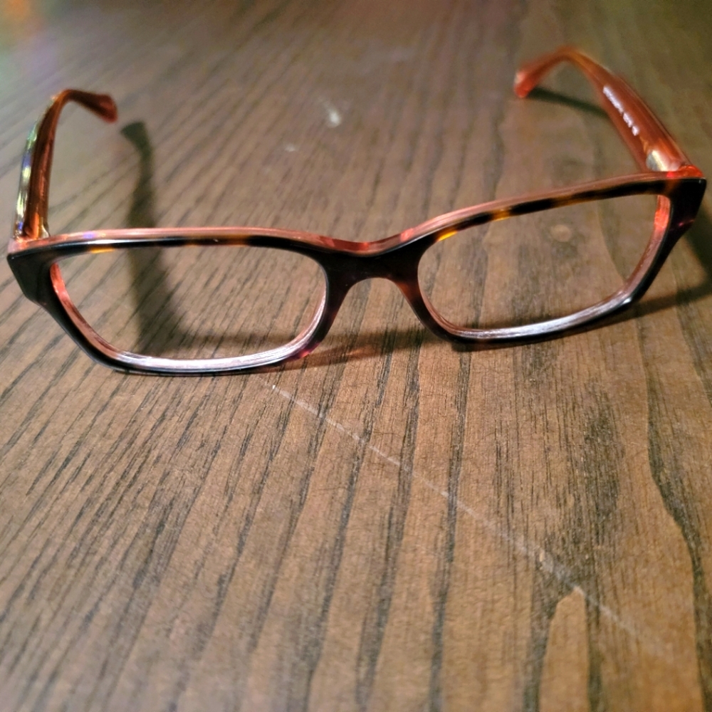 Coach Pink/Tortoise Shell Frames Gem